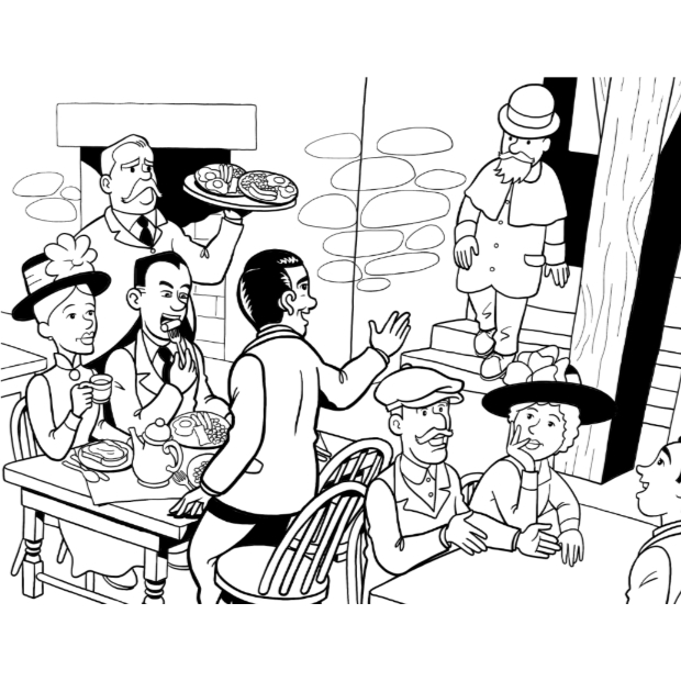 Breakfast at tavern