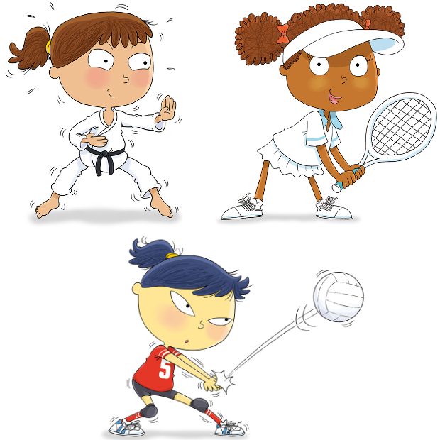 Sports girls